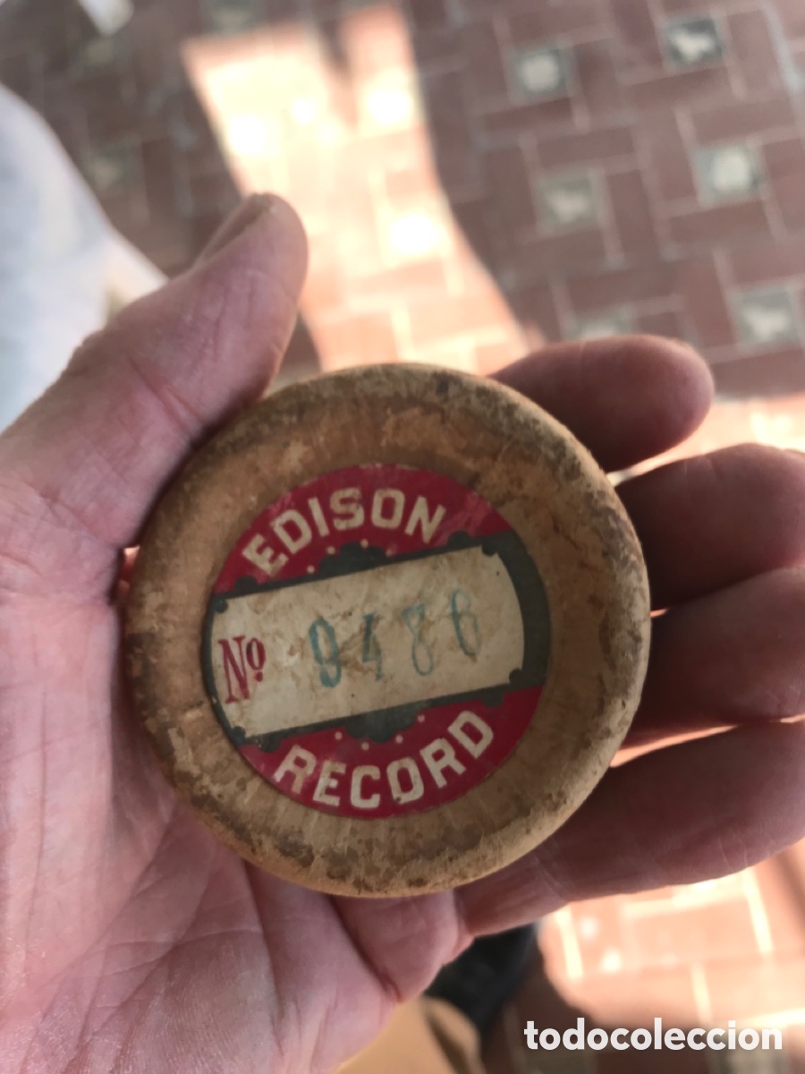 Fon&oacute;grafos y grabadoras de v&aacute;lvulas: Tapas para envases de cilindros Edison - Foto 11