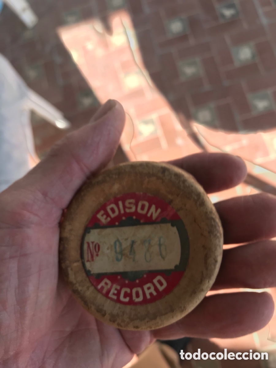 Fon&oacute;grafos y grabadoras de v&aacute;lvulas: Tapas para envases de cilindros Edison - Foto 12