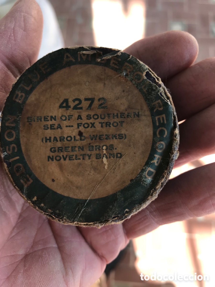 Fon&oacute;grafos y grabadoras de v&aacute;lvulas: Tapas para envases de cilindros Edison - Foto 13