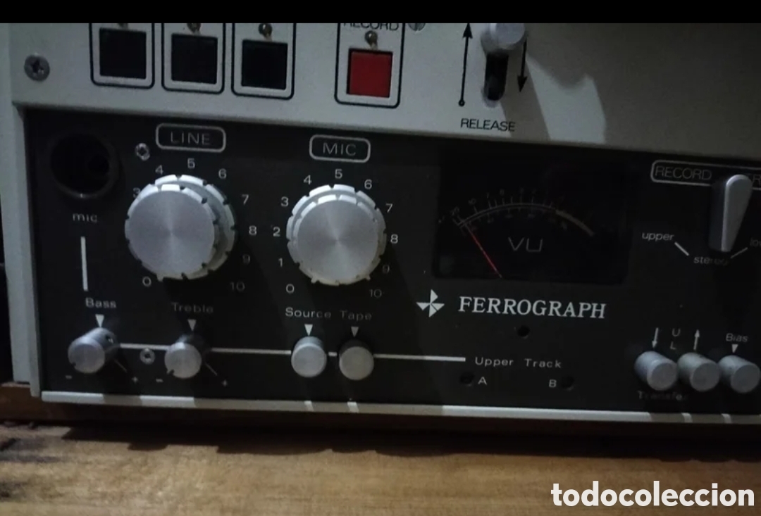 Fon&oacute;grafos y grabadoras de v&aacute;lvulas: Magnet&oacute;fono Ferrograph Logic 7 - Foto 3