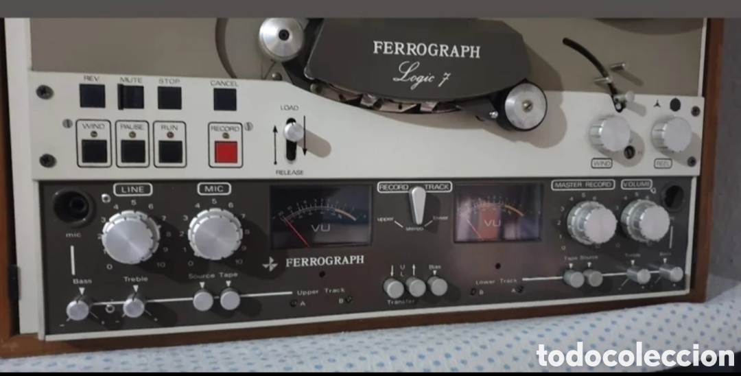 Fon&oacute;grafos y grabadoras de v&aacute;lvulas: Magnet&oacute;fono Ferrograph Logic 7 - Foto 7