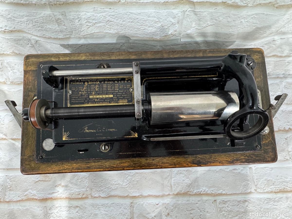 Fon&oacute;grafos y grabadoras de v&aacute;lvulas: FON&Oacute;GRAFO EDISON MODELO HOME - Foto 11