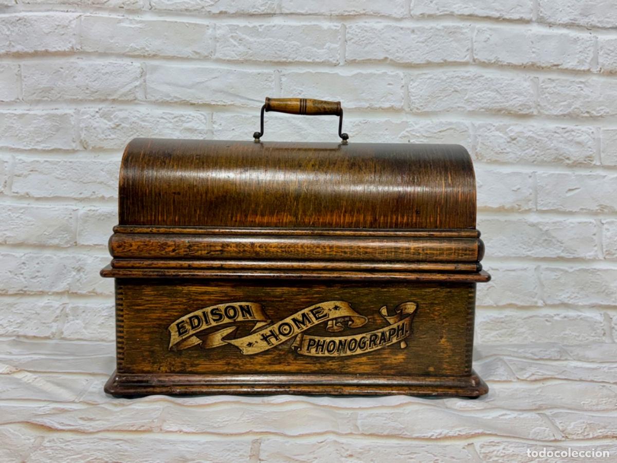 Fon&oacute;grafos y grabadoras de v&aacute;lvulas: FON&Oacute;GRAFO EDISON MODELO HOME - Foto 16