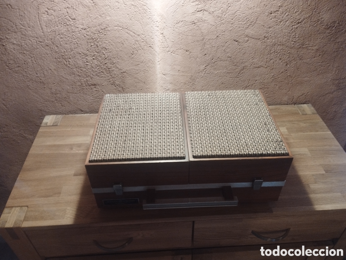 Fon&oacute;grafos y grabadoras de v&aacute;lvulas: Tocadiscos General Electrica Espa&ntilde;ola - Foto 2