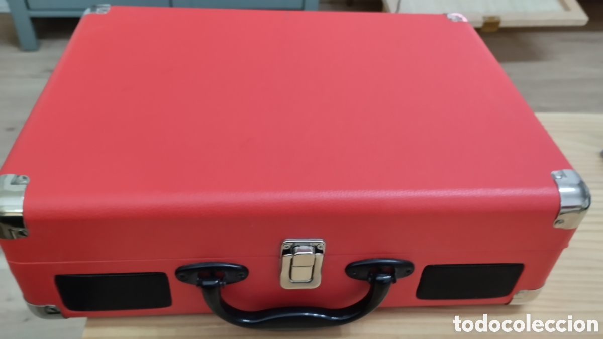 Fon&oacute;grafos y grabadoras de v&aacute;lvulas: Tocadiscos port&aacute;til Ibox nuevo - Foto 5