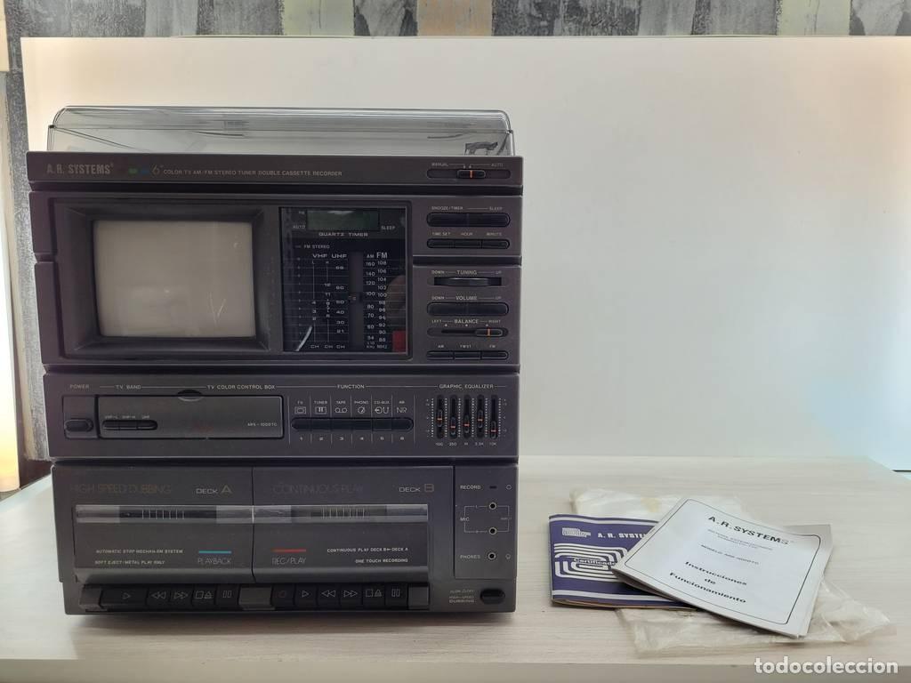Fon&oacute;grafos y grabadoras de v&aacute;lvulas: SISTEMA DE SONIDO VINTAGE - Foto 1