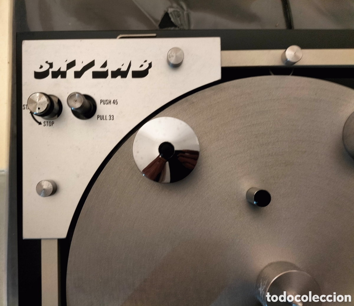 Fon&oacute;grafos y grabadoras de v&aacute;lvulas: Tocadiscos futurista Skylab - Foto 4