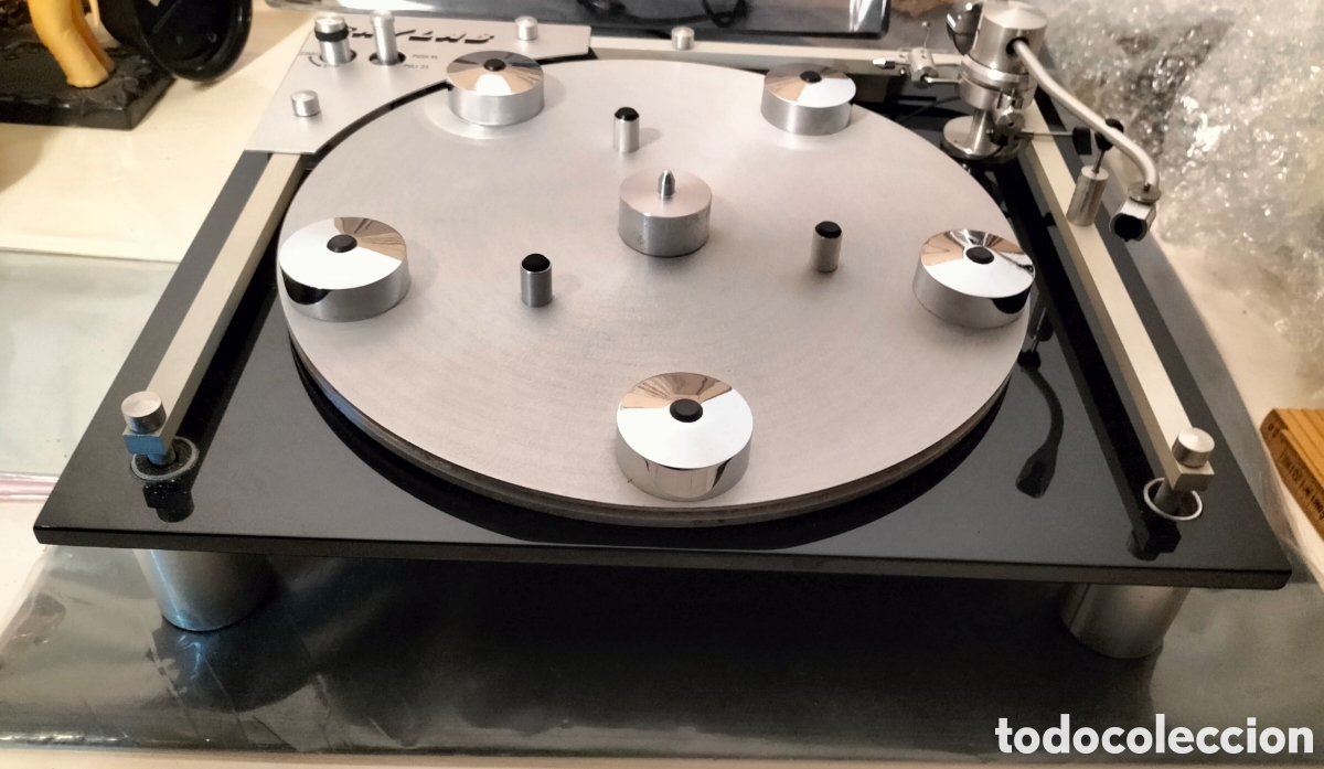 Fon&oacute;grafos y grabadoras de v&aacute;lvulas: Tocadiscos futurista Skylab - Foto 8