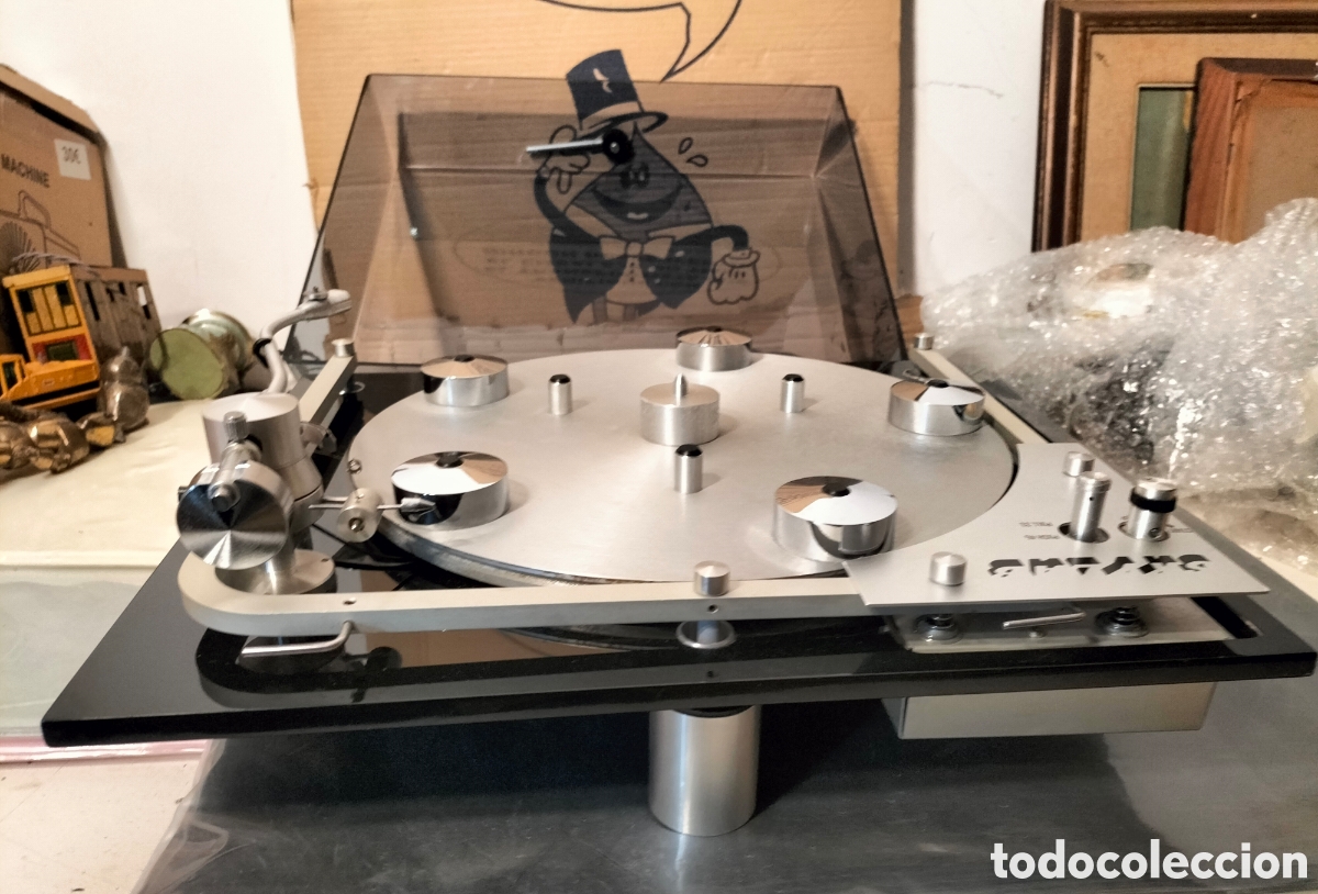 Fon&oacute;grafos y grabadoras de v&aacute;lvulas: Tocadiscos futurista Skylab - Foto 10
