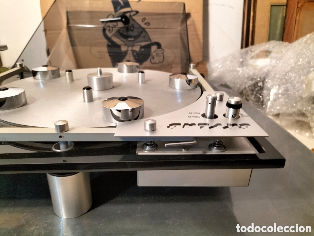 Fon&oacute;grafos y grabadoras de v&aacute;lvulas: Tocadiscos futurista Skylab - Foto 17