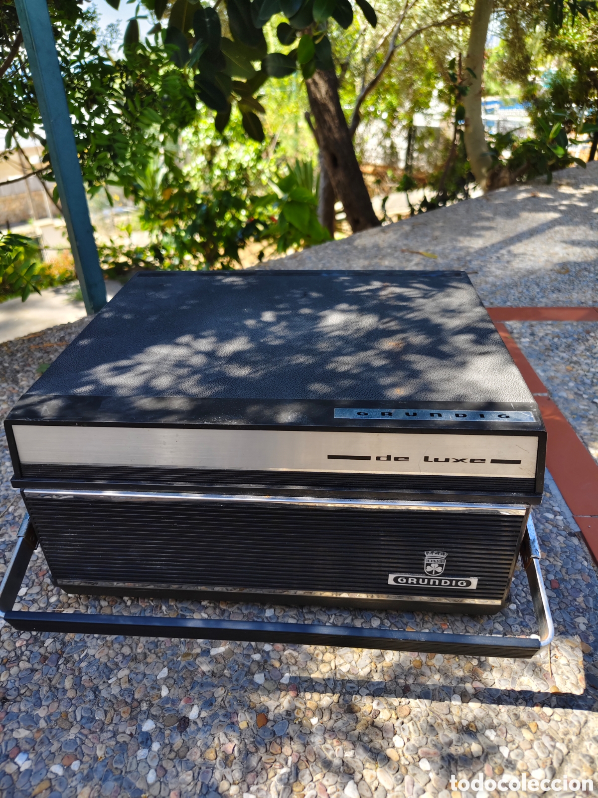 Fon&oacute;grafos y grabadoras de v&aacute;lvulas: Magnetofono GRUNDIG DE LUXE - Foto 5