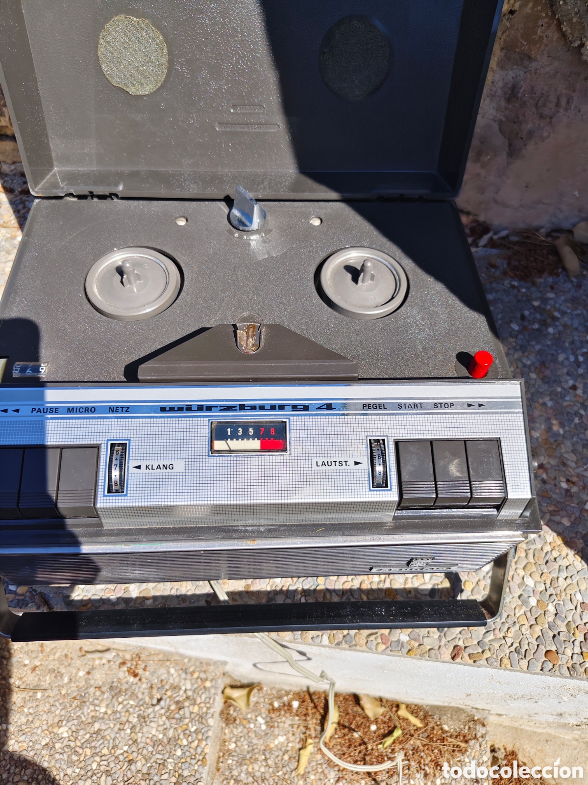 Fon&oacute;grafos y grabadoras de v&aacute;lvulas: Magnetofono GRUNDIG DE LUXE - Foto 6