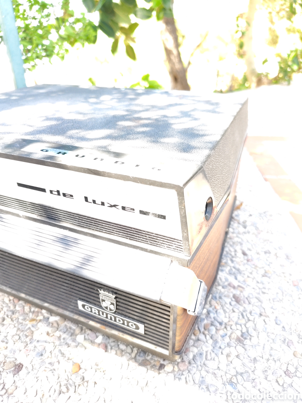 Fon&oacute;grafos y grabadoras de v&aacute;lvulas: Magnetofono GRUNDIG DE LUXE - Foto 7