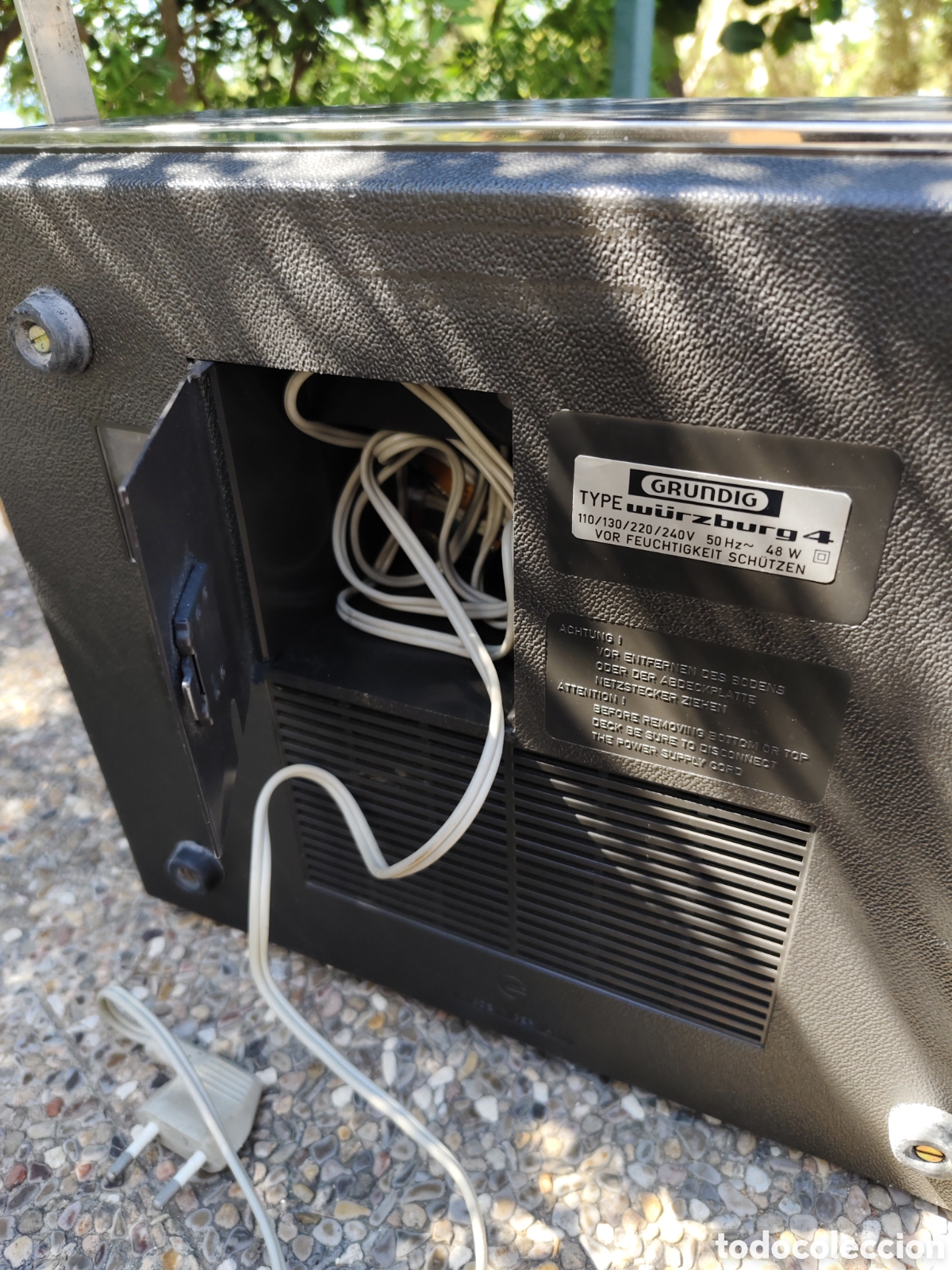 Fon&oacute;grafos y grabadoras de v&aacute;lvulas: Magnetofono GRUNDIG DE LUXE - Foto 8