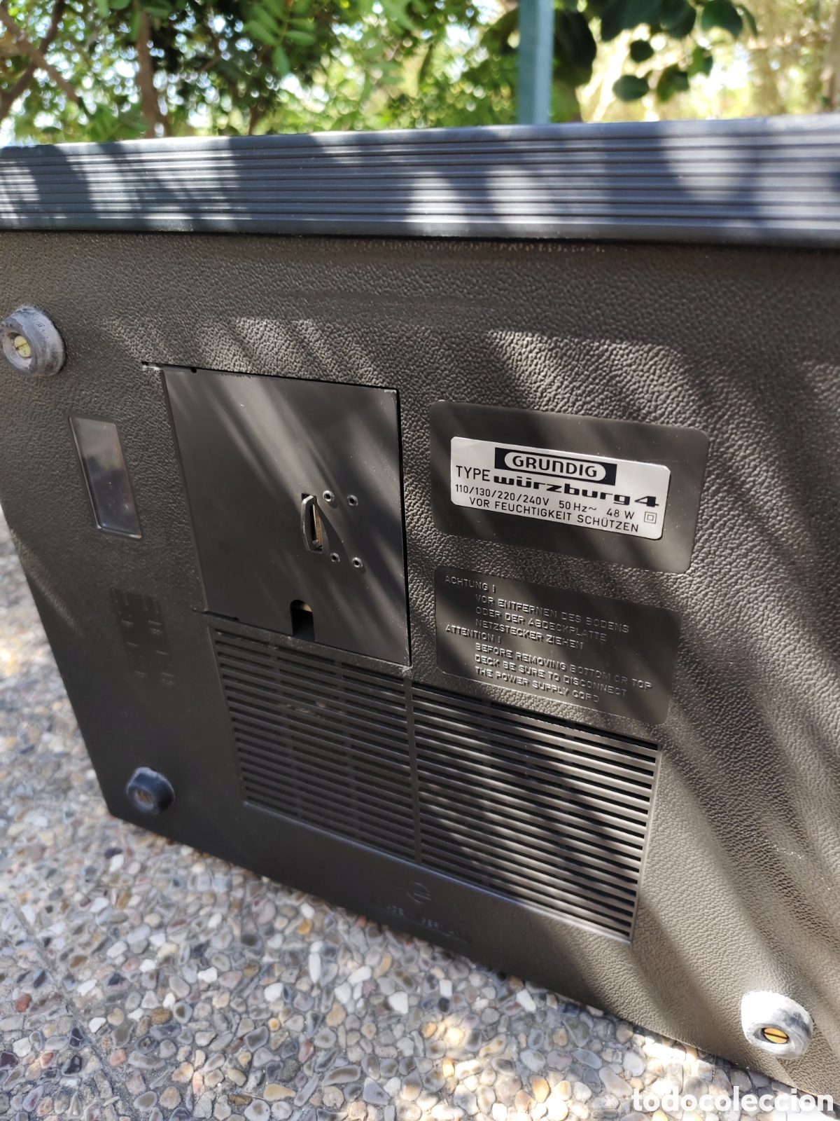 Fon&oacute;grafos y grabadoras de v&aacute;lvulas: Magnetofono GRUNDIG DE LUXE - Foto 9