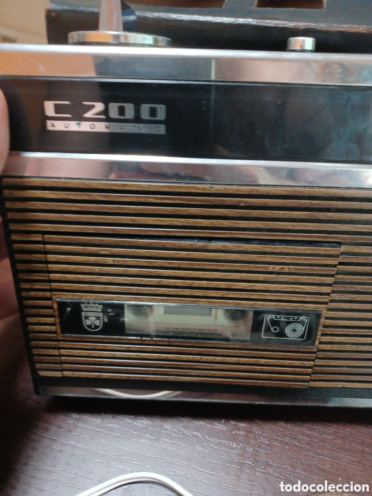 Fon&oacute;grafos y grabadoras de v&aacute;lvulas: Radio grunding c200 automatic - Foto 2