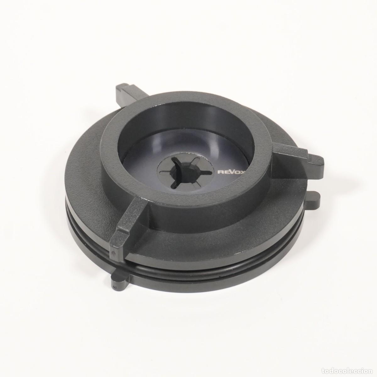Fon&oacute;grafos y grabadoras de v&aacute;lvulas: ADAPTADOR NAB REVOX PARA BOBINAS DE 1/4 DE PULGADA