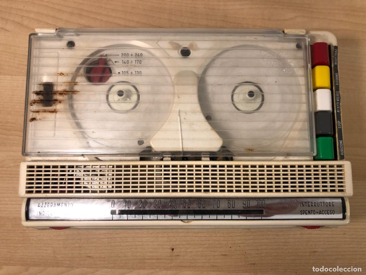 Phonographen und Walzen: Magnet&oacute;fono Vintage Geloso con Malet&iacute;n Original Funcionando Perfectamente