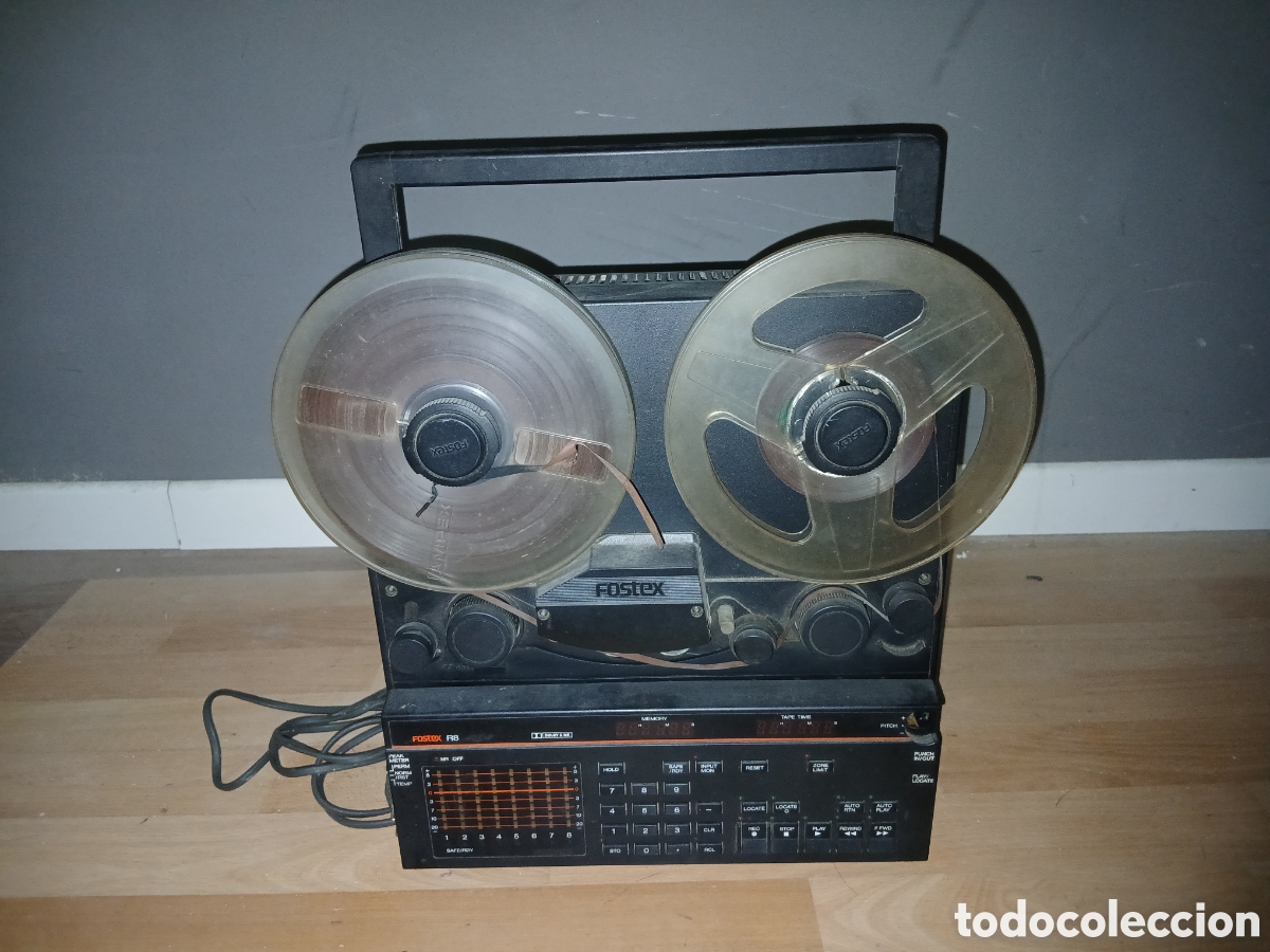 Phonographs and valve recorders: FOSTEX R8 grabador 8 pistas