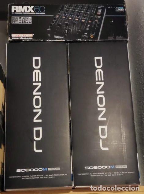 Fon&oacute;grafos e gravadores de v&aacute;lvulas: Pair Denon Prime SC6000m media players 2022