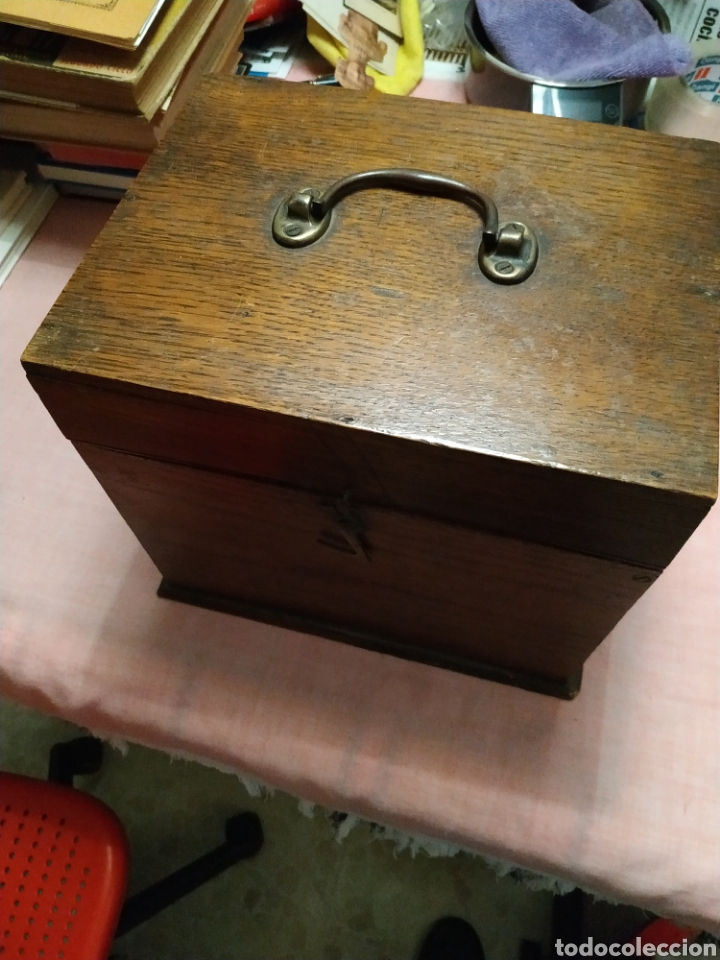 Radios de galena: Radio Galena en caj&oacute;n de madera - Foto 4