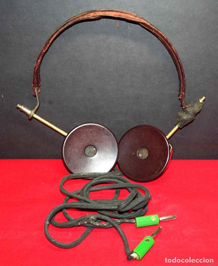 Radios de galena: Cascos o auriculares ELION SPEZIAL para radio de Galena, C1920 - Foto 2 - 298476858