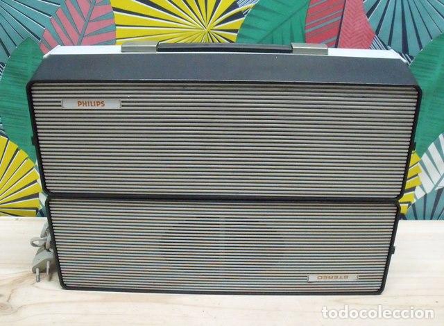 Radios de galena: Reproductor Tocadiscos Philips 22gf603/03B - Foto 1