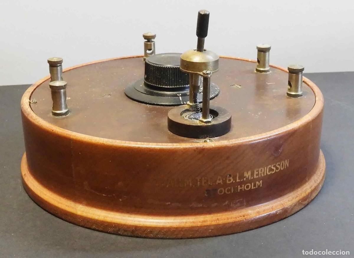 Radios de galena: Radio galena L.M. ERICSSON, c1925 - Foto 10