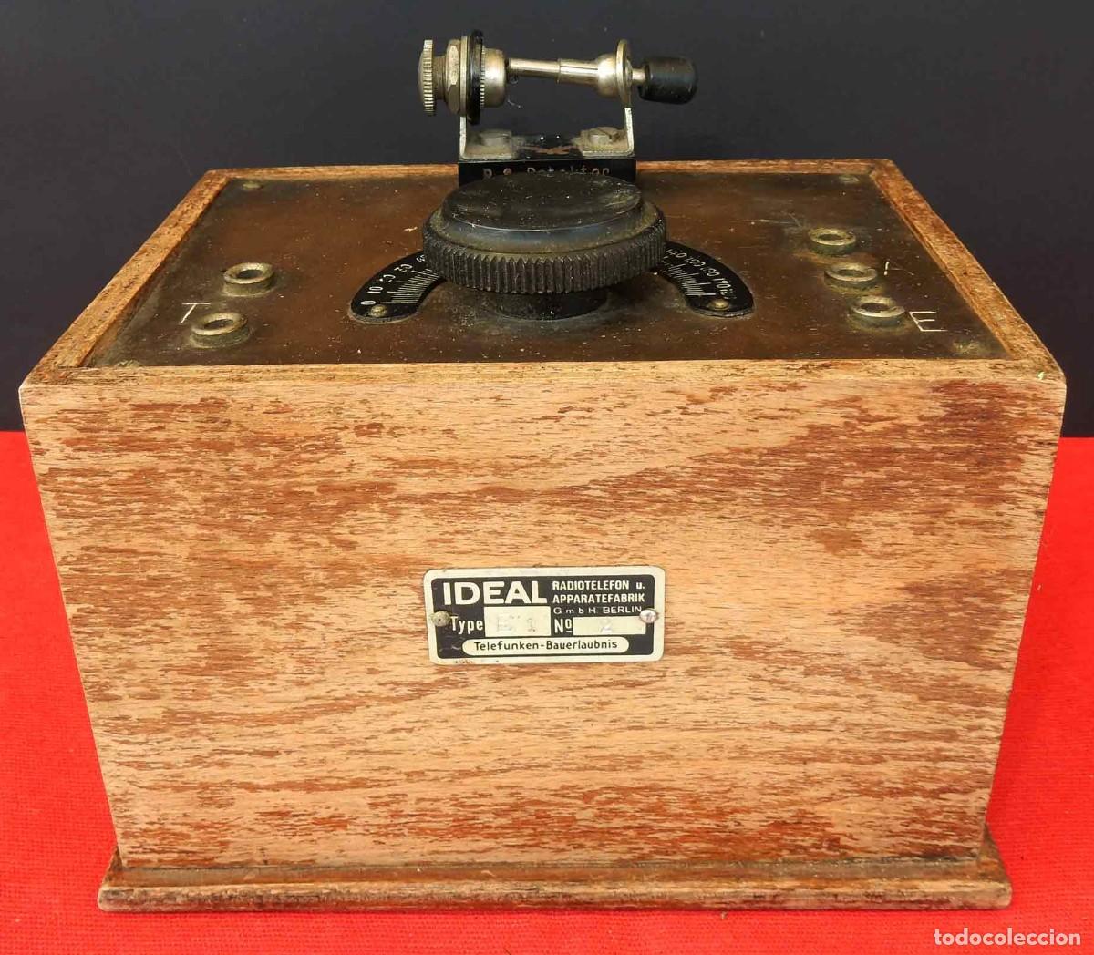 Radios de galena: Radio de galena IDEAL - c1930 - Foto 1