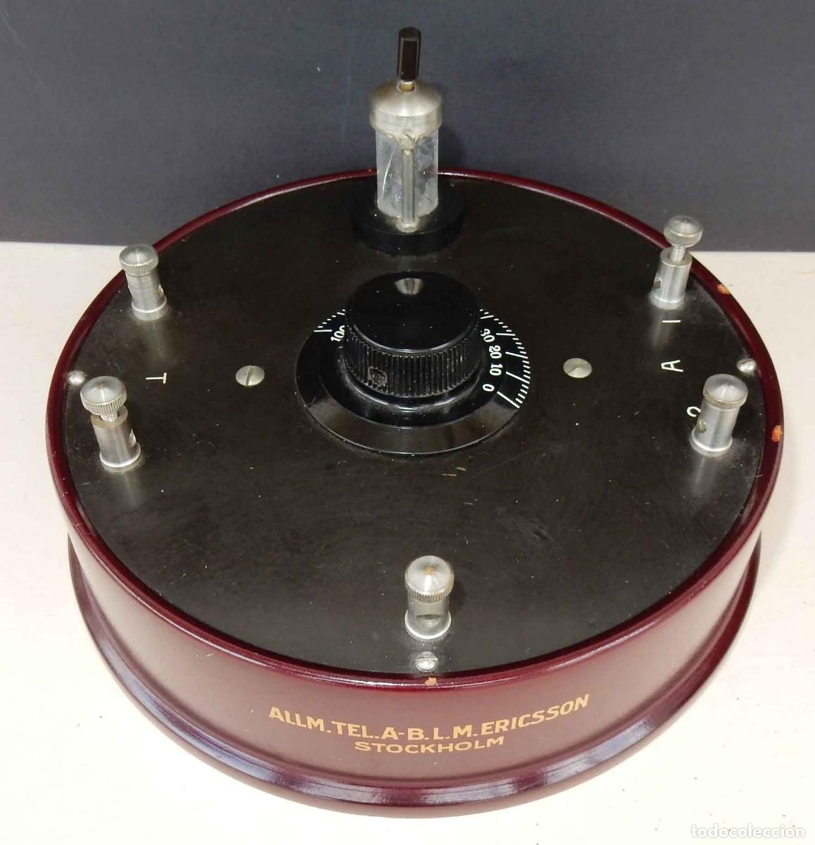 Radios de galena: Radio galena L.M. ERICSSON, c1925 - Foto 3
