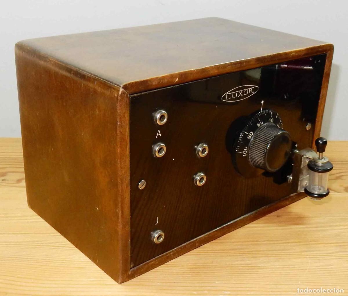 Radios de galena: Radio de galena LUXOR, c1920 - Foto 4