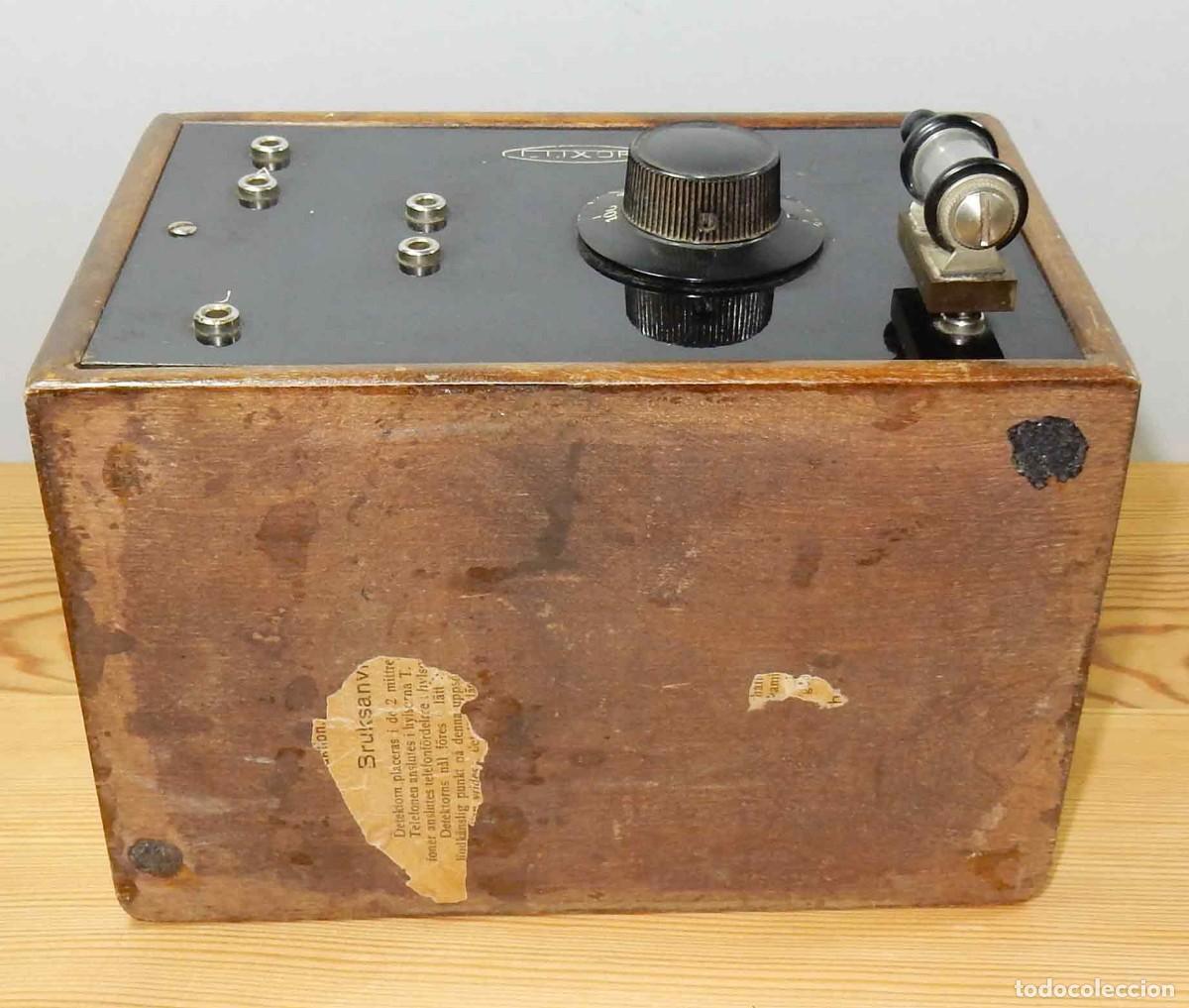 Radios de galena: Radio de galena LUXOR, c1920 - Foto 10