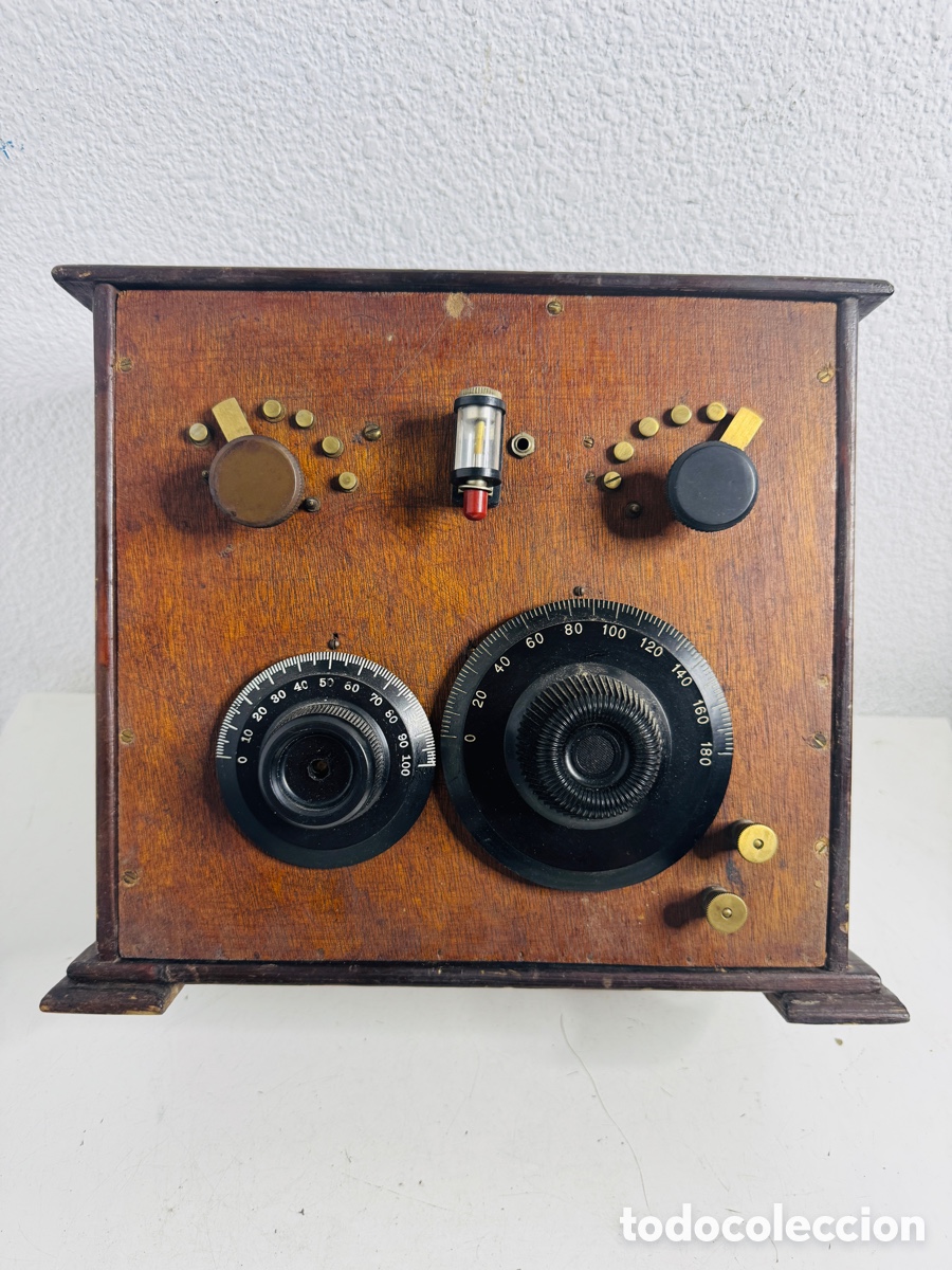 Radios de galena: Radio de Galena Antigua y Original sin auriculares