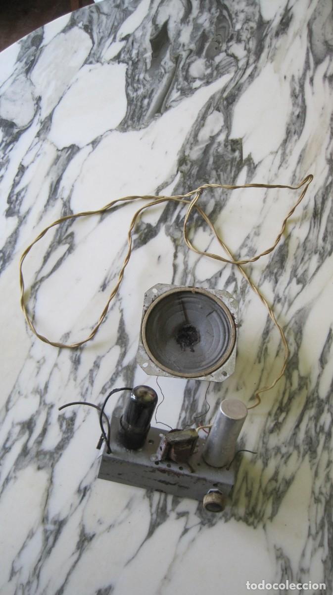 Crystal Radios: RADIO DE GALENA - FABRICACI&Oacute;N ARTESANAL - A&Ntilde;OS 40-50