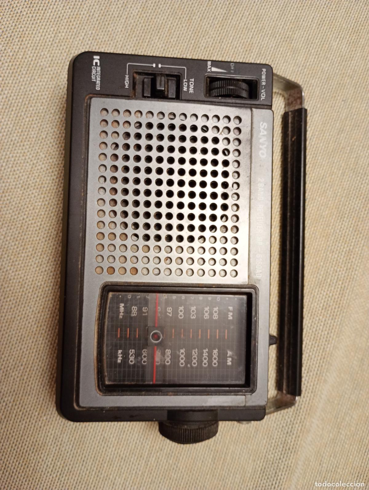 Radios de galena: RADIO SANYO 12 X 21 CM 2 BAND