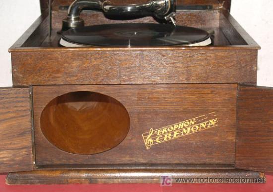 Gramófonos y gramolas: GRAMOLA DE SOBREMESA EKOPHON CREMONA - Foto 7 - 12508993