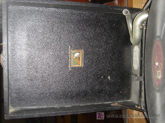Gram&oacute;fonos y gramolas: GRAMOLA LA VOZ DE SU AMO REF 2291 - Foto 2