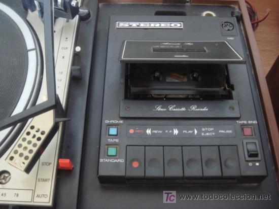 Gram&oacute;fonos y gramolas: TOCADISCOS-CASET - Foto 5
