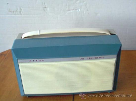 Gram&oacute;fonos y gramolas: TOCADISCO marca all transistor askar - Foto 4