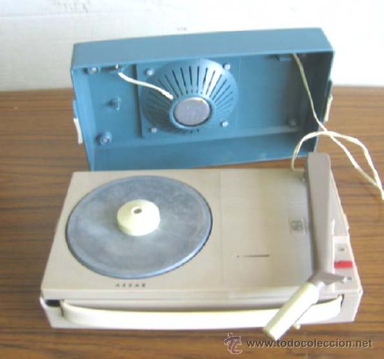 Gram&oacute;fonos y gramolas: TOCADISCO marca all transistor askar - Foto 6