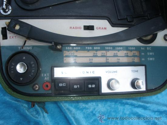 Gramófonos y gramolas: MALETA GRAMOLA/GRAMOFONO-RADIO AUDAX. - Foto 6 - 27513814