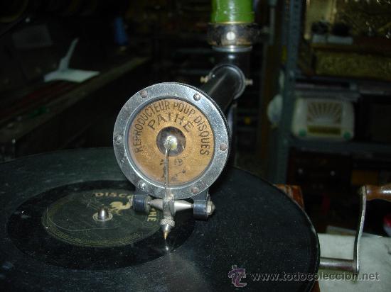 Gram&oacute;fonos y gramolas: gramofono funcionando - Foto 16