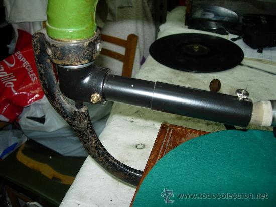 Gram&oacute;fonos y gramolas: gramofono funcionando - Foto 33