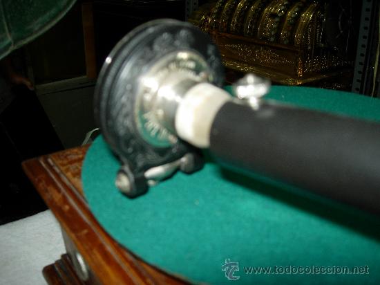 Gram&oacute;fonos y gramolas: gramofono funcionando - Foto 31