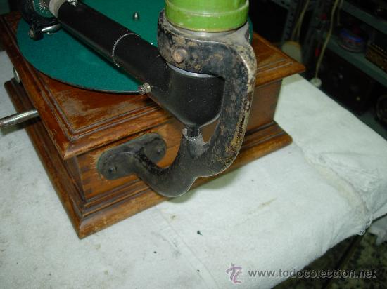 Gram&oacute;fonos y gramolas: gramofono funcionando - Foto 15