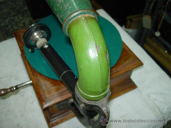 Gram&oacute;fonos y gramolas: gramofono funcionando - Foto 14