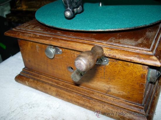 Gram&oacute;fonos y gramolas: gramofono funcionando - Foto 13