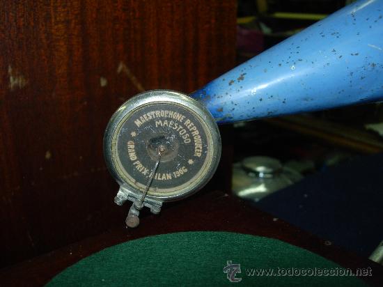 Gram&oacute;fonos y gramolas: Gramofono Casa erviti - Foto 16