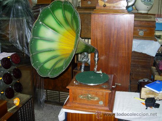 Gram&oacute;fonos y gramolas: Gramofono Pathe - Foto 1