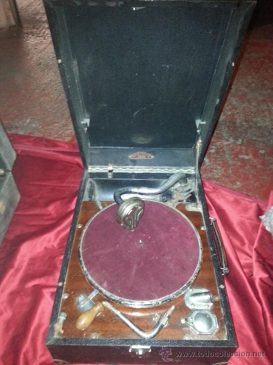 Gram&oacute;fonos y gramolas: lote de 2 de gramolas - Foto 5